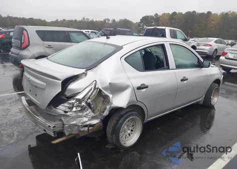 2017 Nissan Versa 1.6 S+ z USA, uszkodzony, nr VIN 3N1CN7AP2HL847509